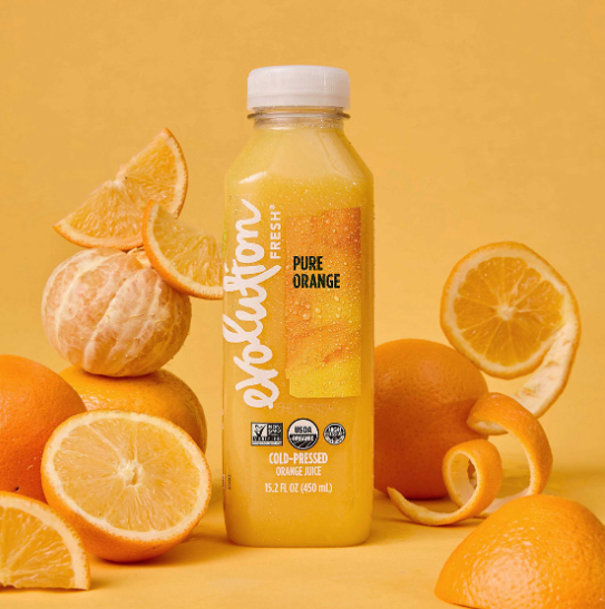 Starbucks Evolution Fresh Pure Orange Juice