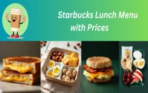 Starbucks Lunch Menu