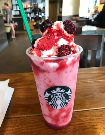 Strawberry Creme Frappuccino Blended Beverage