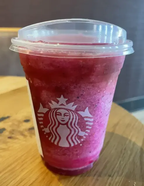 Frozen Strawberry Acai Lemonade Refresher