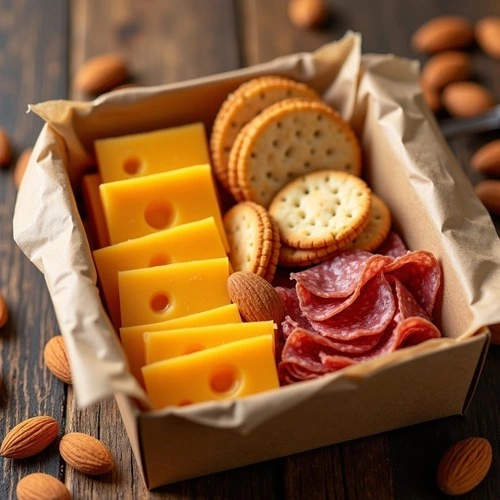 Starbucks Cheddar & Uncured Salami Protein Box