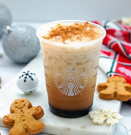 Starbucks Iced Gingerbread Oatmilk Chai