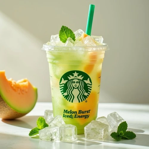 Starbucks Melon Burst Iced Energy