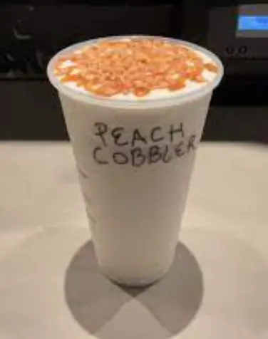 Starbucks Peach Cobbler Frappuccino
