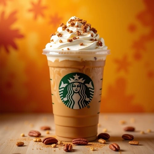 Starbucks Pecan Crunch Oatmilk Latte