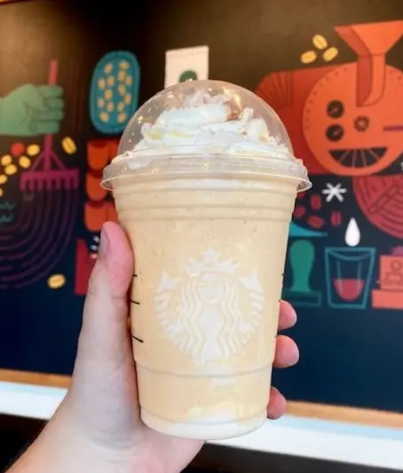 Starbucks Pumpkin Pie Frappuccino