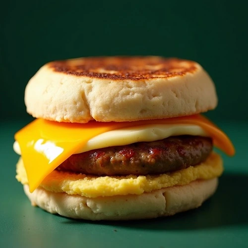 Starbucks Sausage, Cheddar & Egg Sandwich